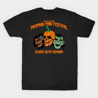 Cromwell's Annual Pumpkin Man Festival - The Pumpkin Man T-Shirt